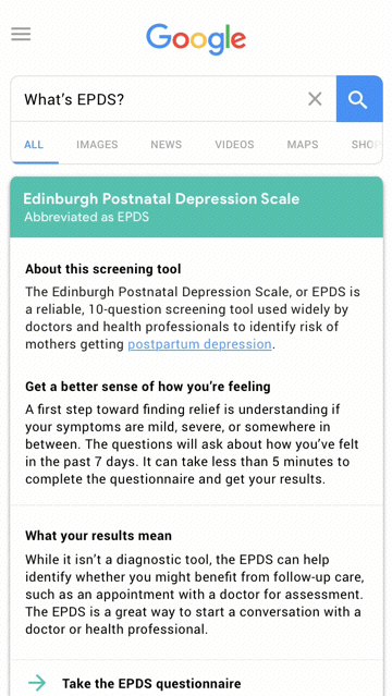 direct search for epds