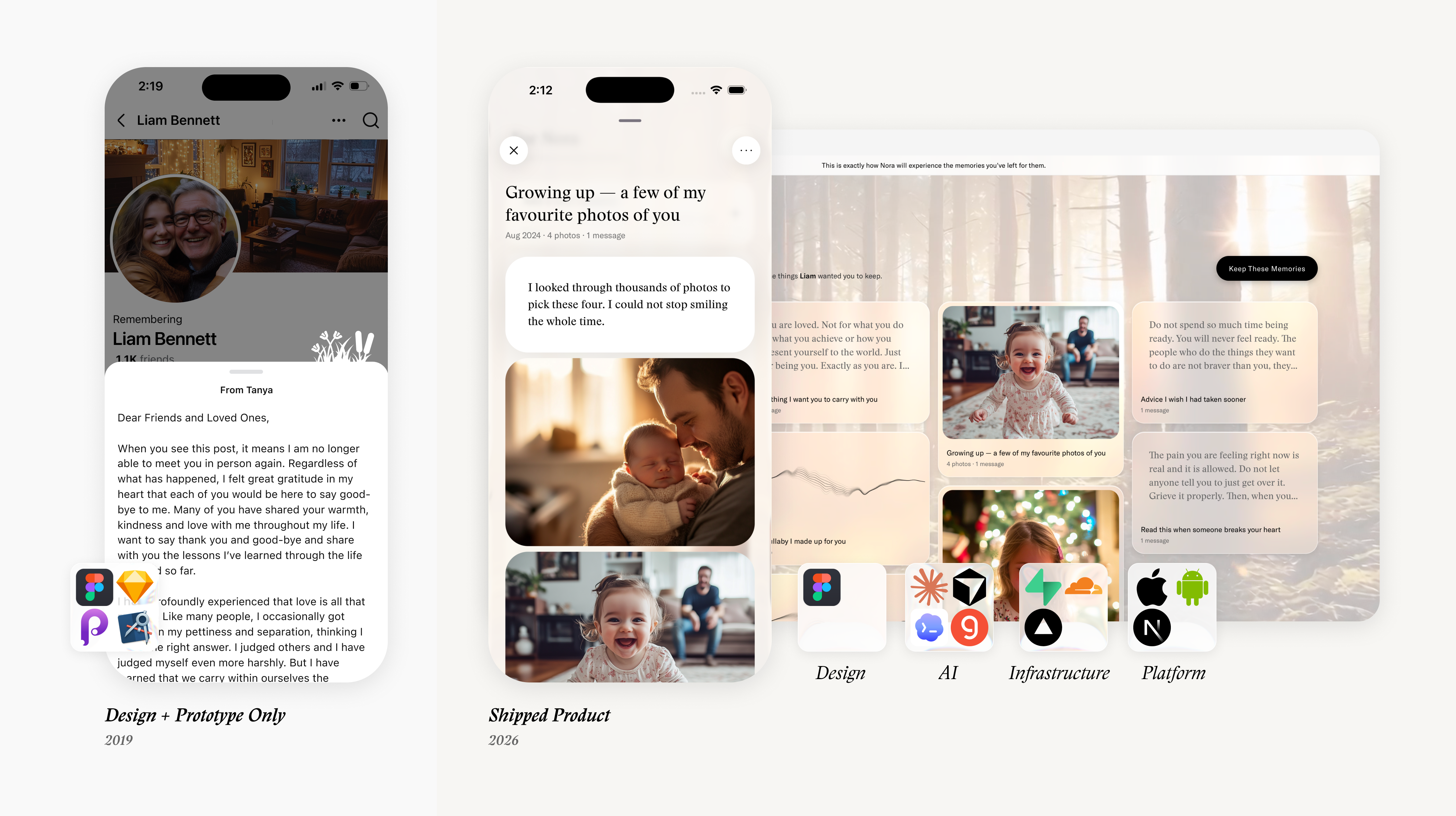From design exercise to shipped product reflection visual